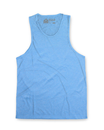 Tank-Heather Columbia Blue-Regular-Mock--Model---L