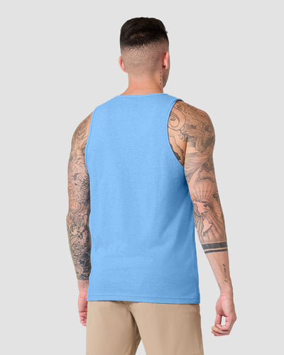 Tank-Heather Columbia Blue-Regular-Back--Model---L
