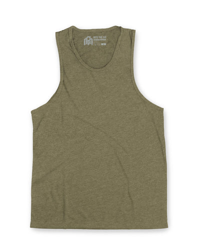 Tank - Non-Branded-Olive Green-Regular-Mock--Nico---L