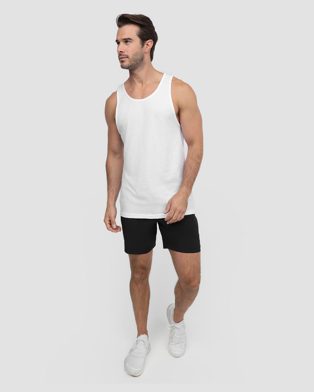 Tank-White-Regular-Front--Model---L