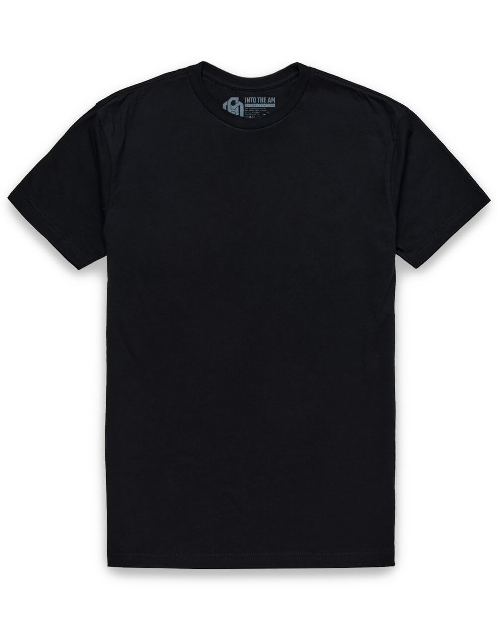 Basic Tee - Non-Branded-Black-Mock--Alex---M-Regular