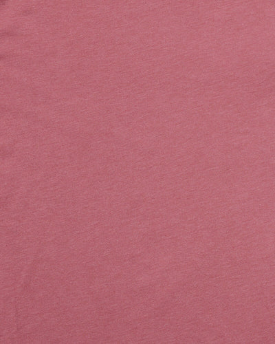 Basic Tee - Non-Branded-Heather Mauve-Reg-Regular-Swatch--Model---M