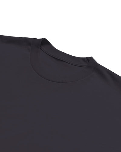 Heavyweight Tee-Charcoal-Regular-Detail--Model---L
