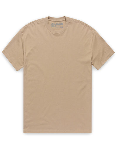 Heavyweight Tee-Tan-Mock--Alex---M-Regular
