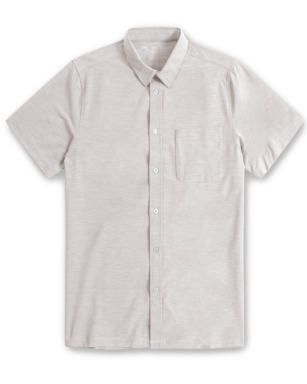 Button Up - Non-Branded-Beige-Front