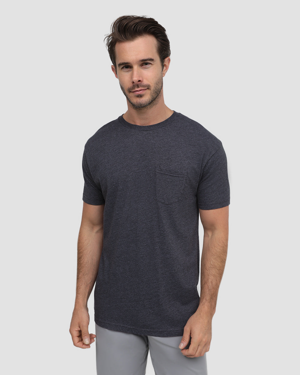 Pocket Tee-Charcoal-Regular-front