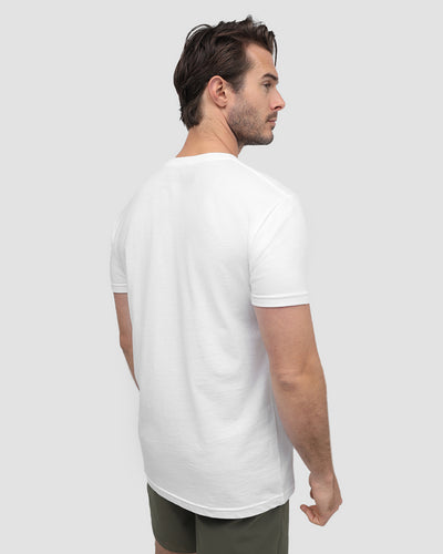 Pocket Tee-White-Regular-back