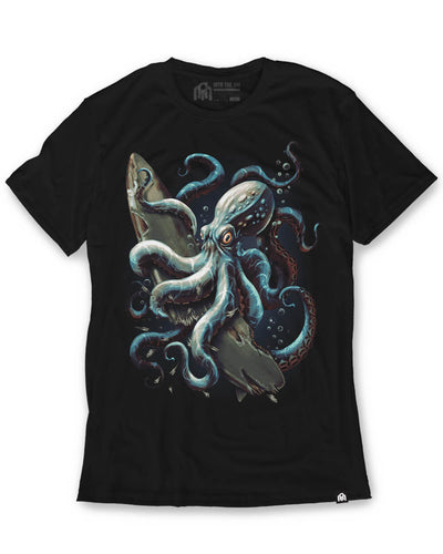 Ocean Menace Tee-Black-Regular-Mock--Model---L