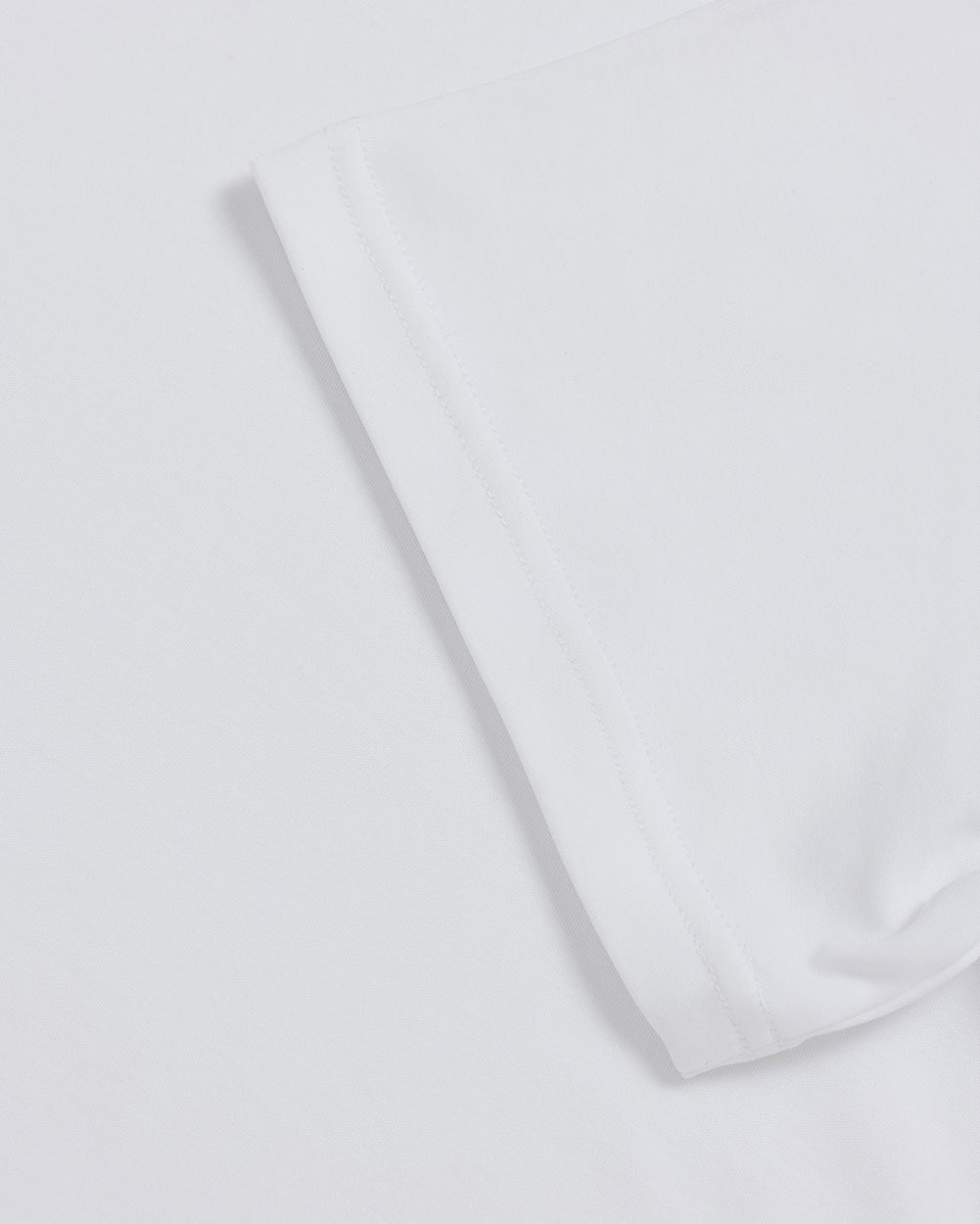 Pima Cotton Tee-White-Regular-Detail--Model---L