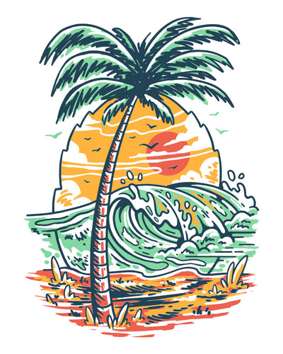 Pineapple Paradise Tank-White-Regular-Swatch