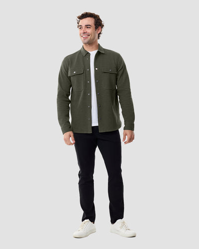 Sierra Shirt Jacket-Midnight Olive-Regular-Full--Chase---M