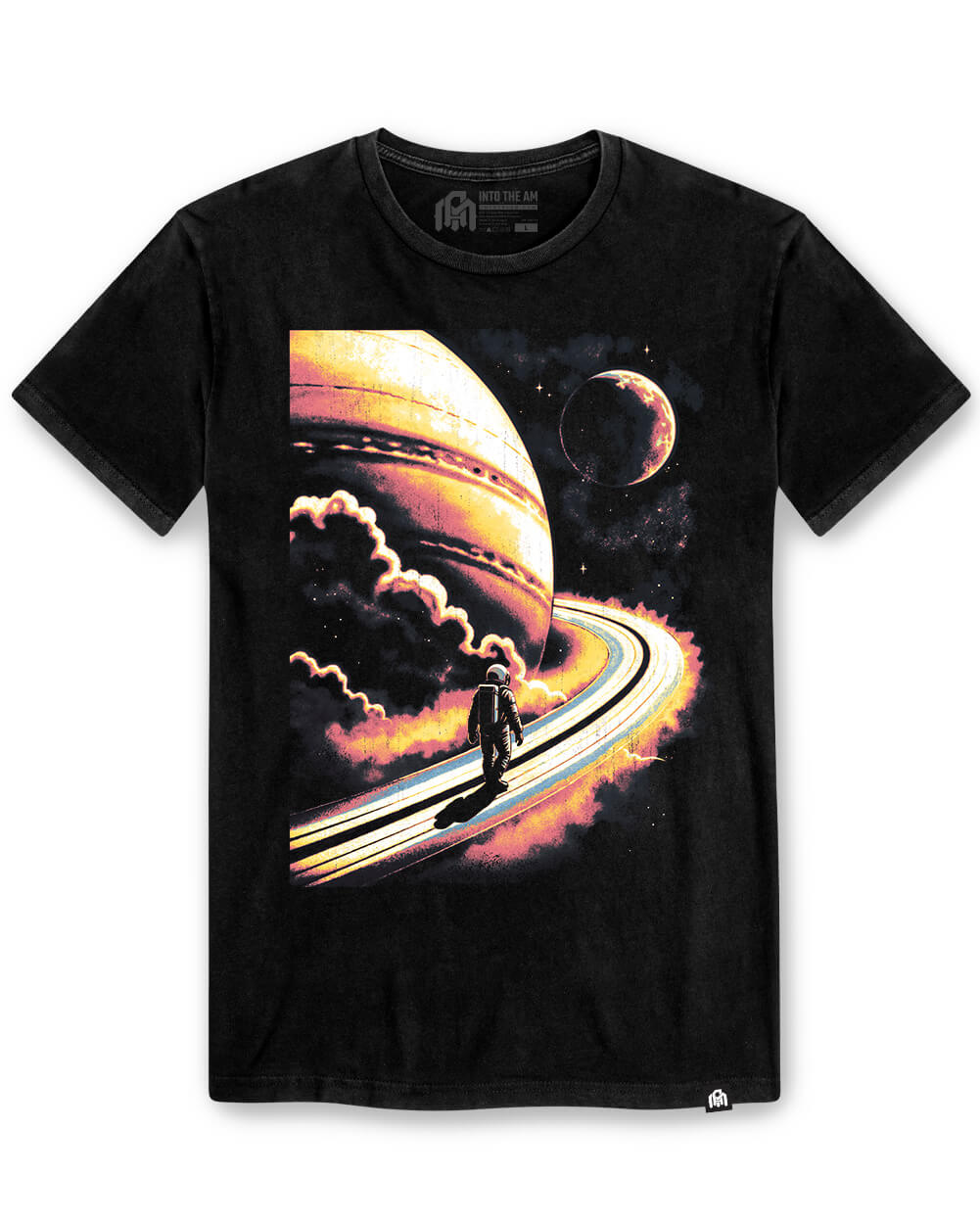 Solar Stroll Vintage Tee-Vintage Black-Regular-Mock--Model---L