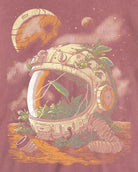 Space Flora Vintage Tee-Vintage Mauve-Regular-Swatch--Model---L