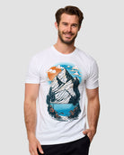 Summit Solace Tee-White-Regular-Front--Model---L