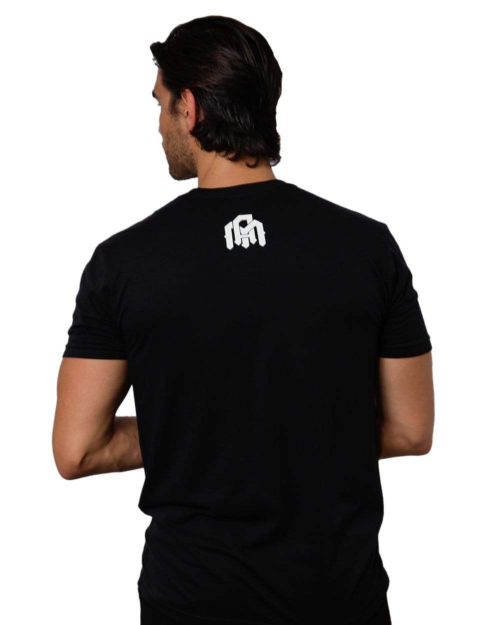 Universal Love Glow in the Dark Men's Tee-Black-Back--Nick---L