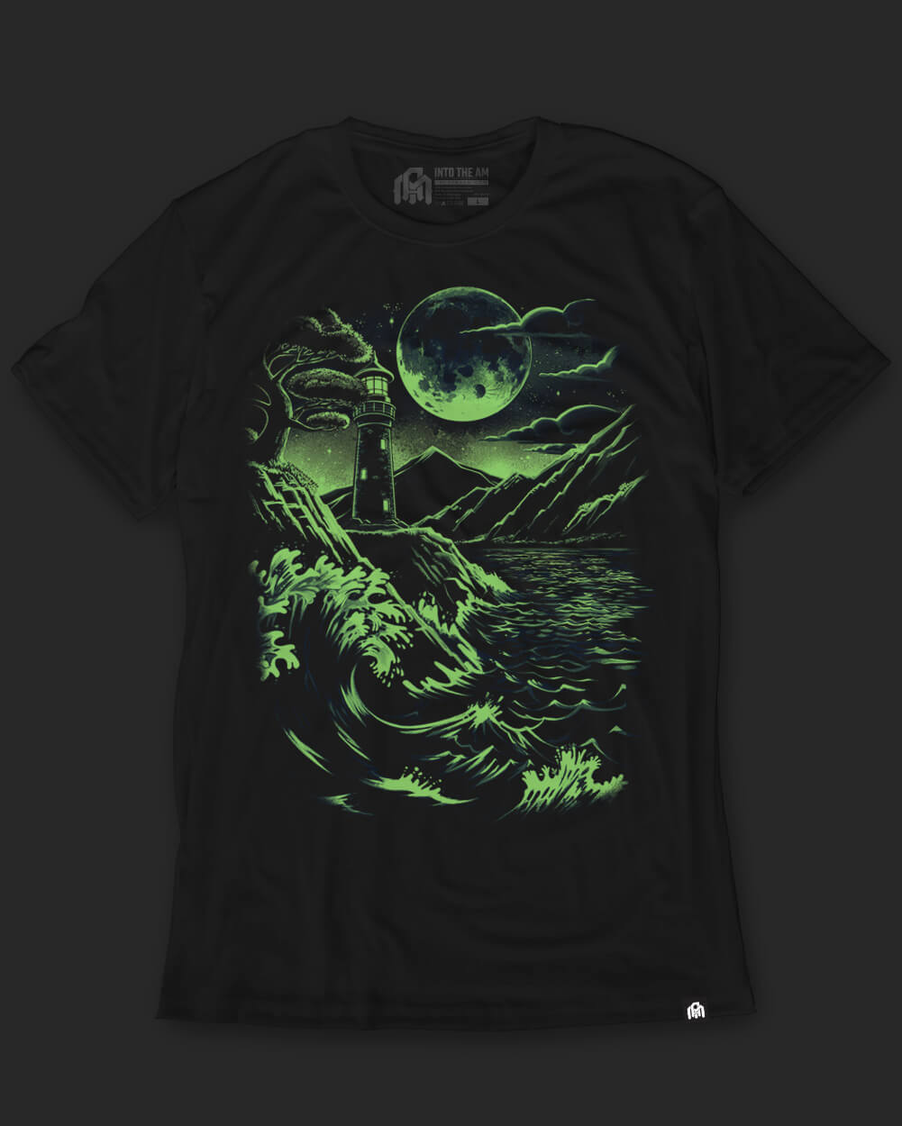 Tidal Watch Tee - current_month_image - Glow Dark