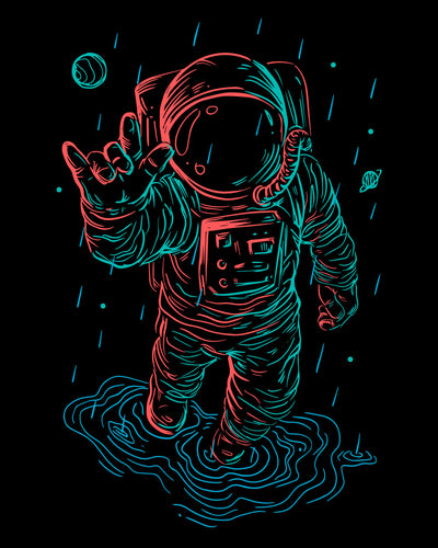 Universal Love Glow-in-the-Dark Tank-Black-Regular-Swatch--Model---L