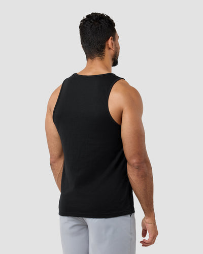 Universal Love Glow-in-the-Dark Tank-Black-Regular-Back--Model---L