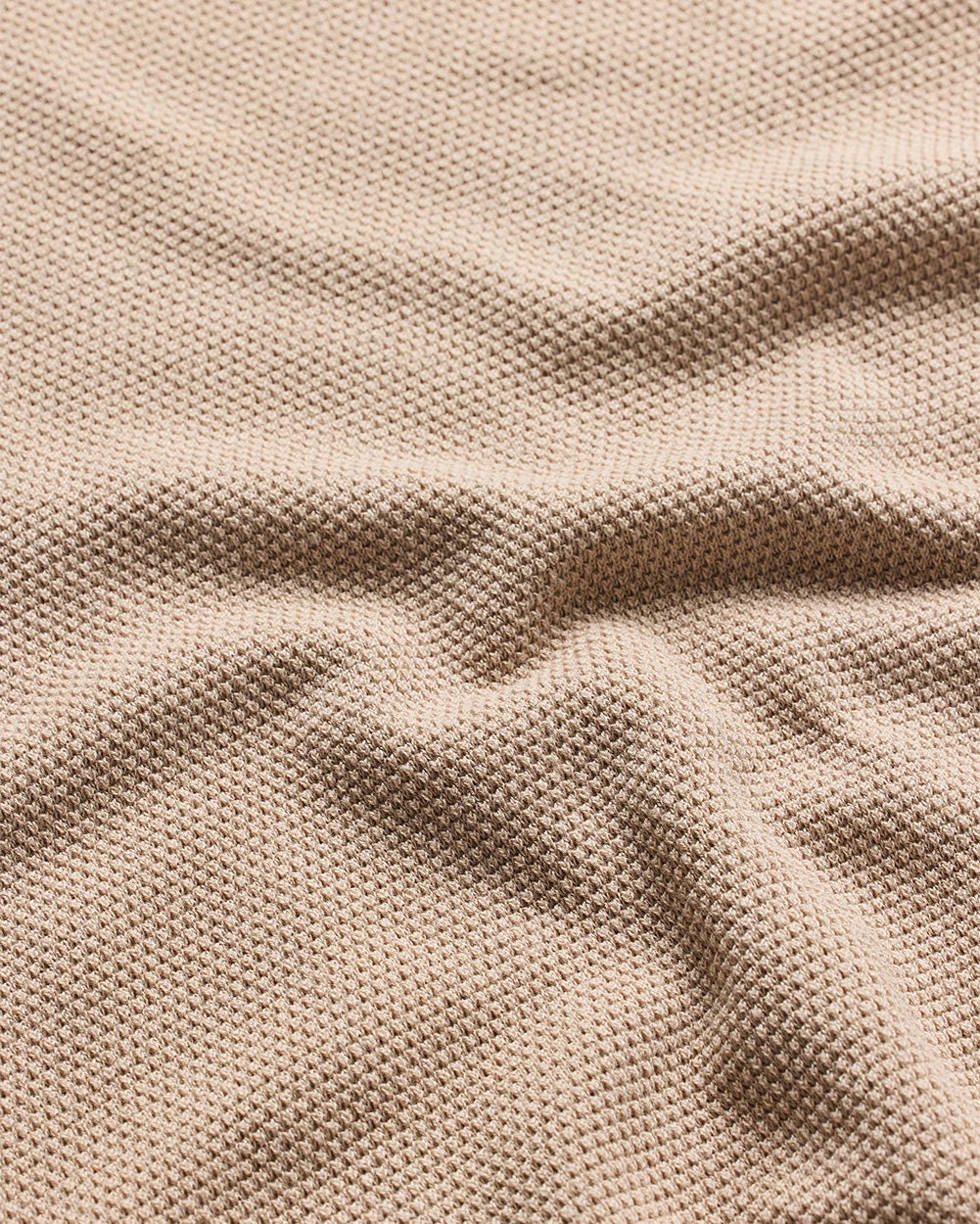 Vista Sweater Polo-Cream-Regular-Front