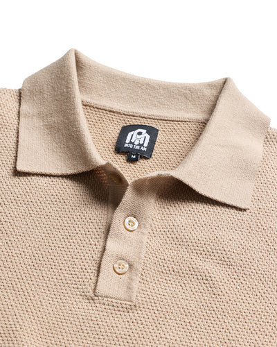 Vista Sweater Polo-Cream-Regular-Front