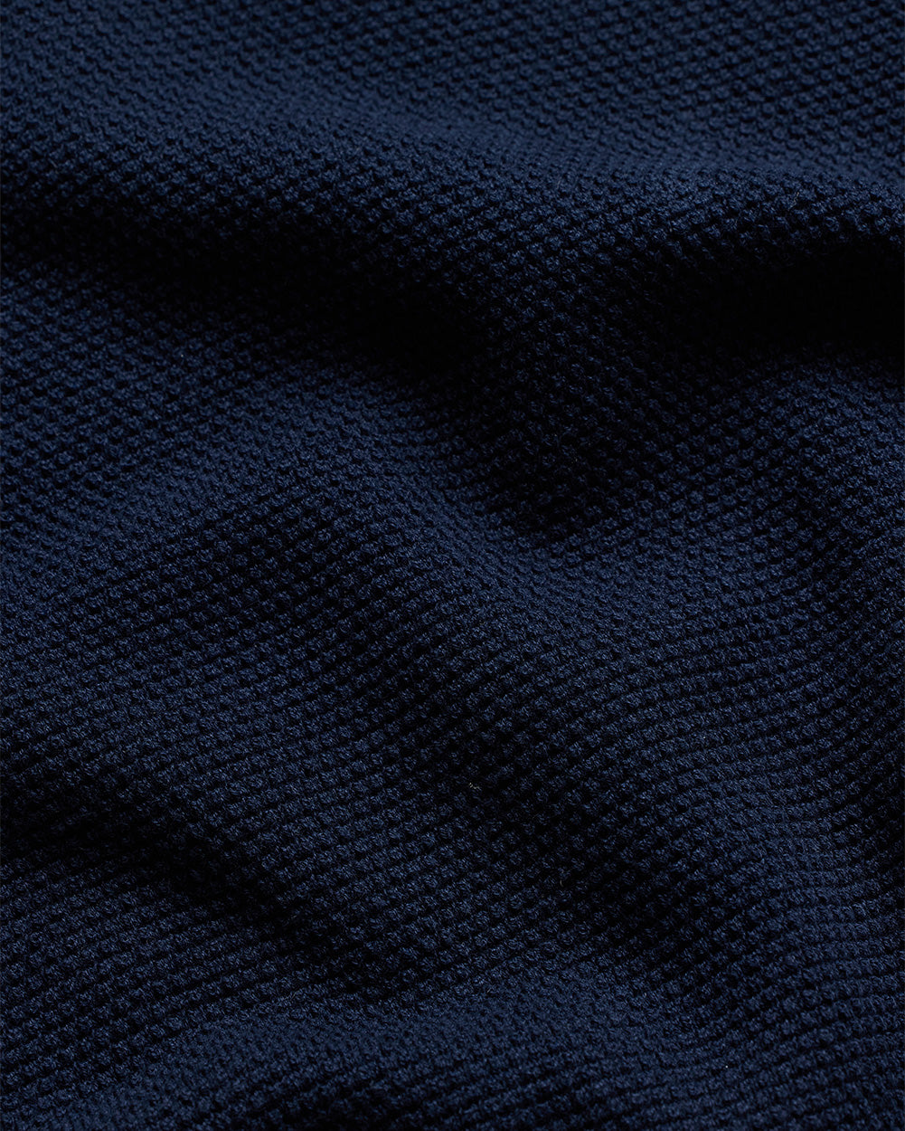 Vista Sweater Polo-Navy-Regular-Front