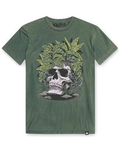 Wild Decay Vintage Tee-Vintage Royal Pine-Regular-Mock--Model---L