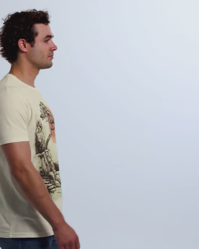 Solstice Shore Vintage Tee-Vintage Natural-Regular-Video--Model---L