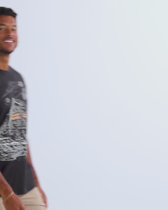 Harbor Nights Vintage Tee-Vintage Black-Regular-Video--Model---L