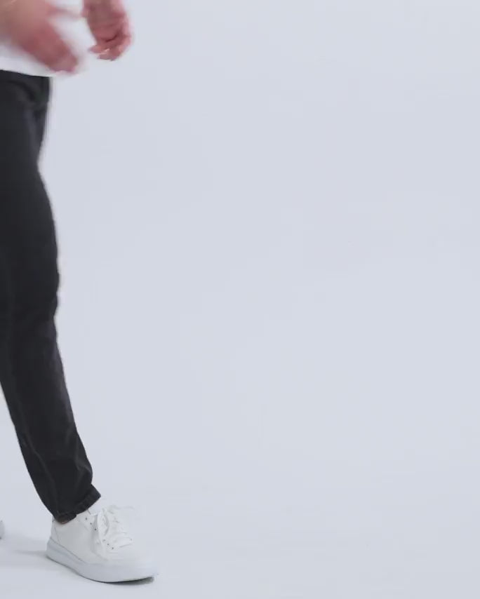 Legacy Stretch Denim Jeans-Dark Grey-30"-Regular-Video