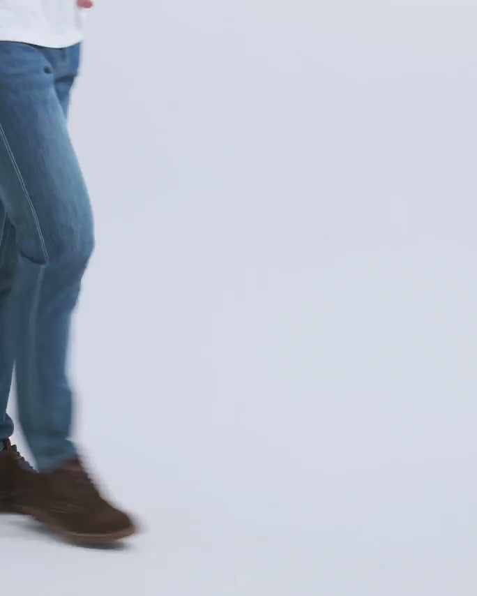 Legacy Stretch Denim Jeans-Medium Indigo-30"-Regular-Video