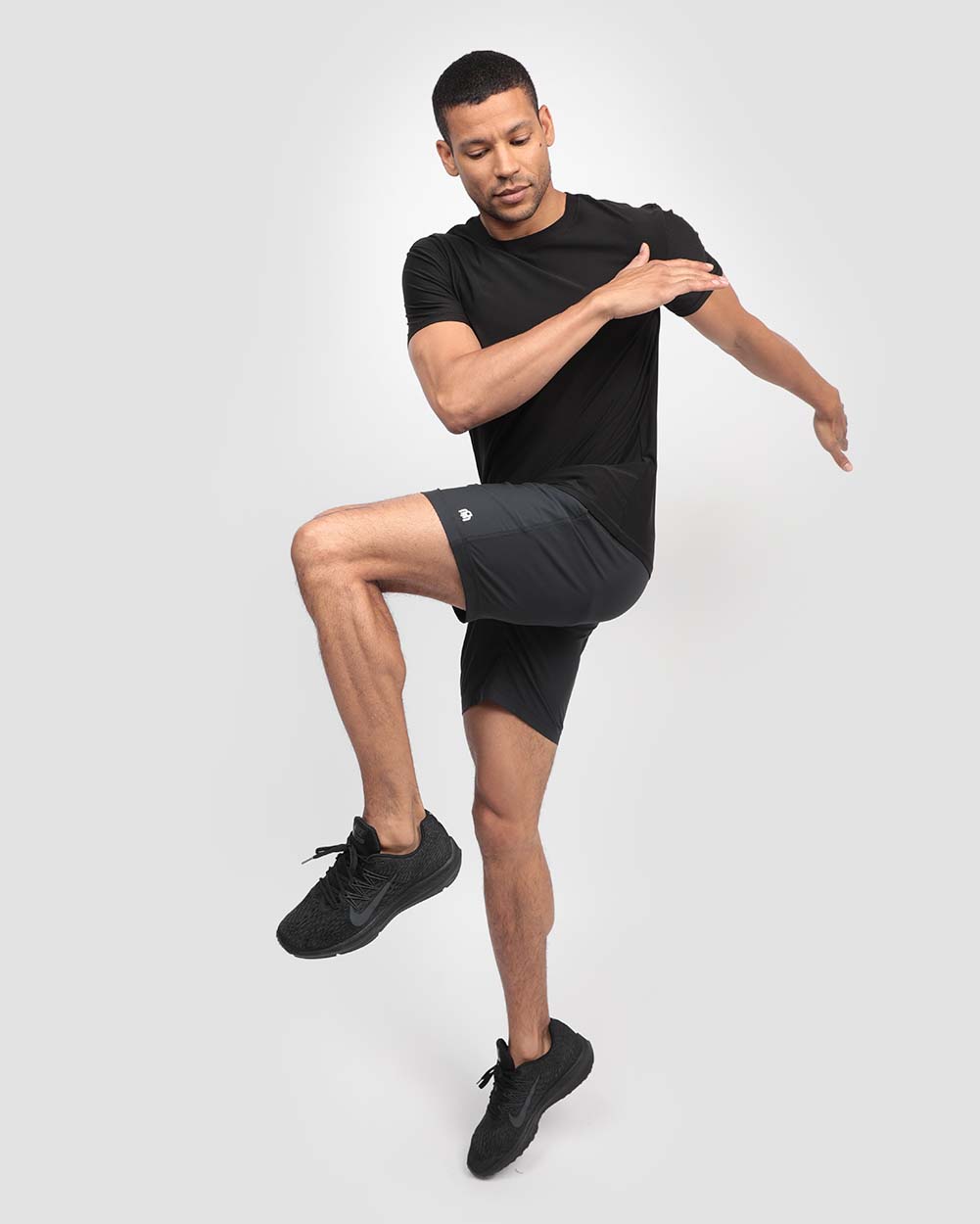 Active Tee - Branded-Black-Dynamic--Tristyn---M-Regular