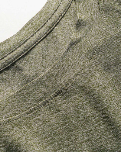 Active Tee - Branded-Olive Green-Detail1-Regular