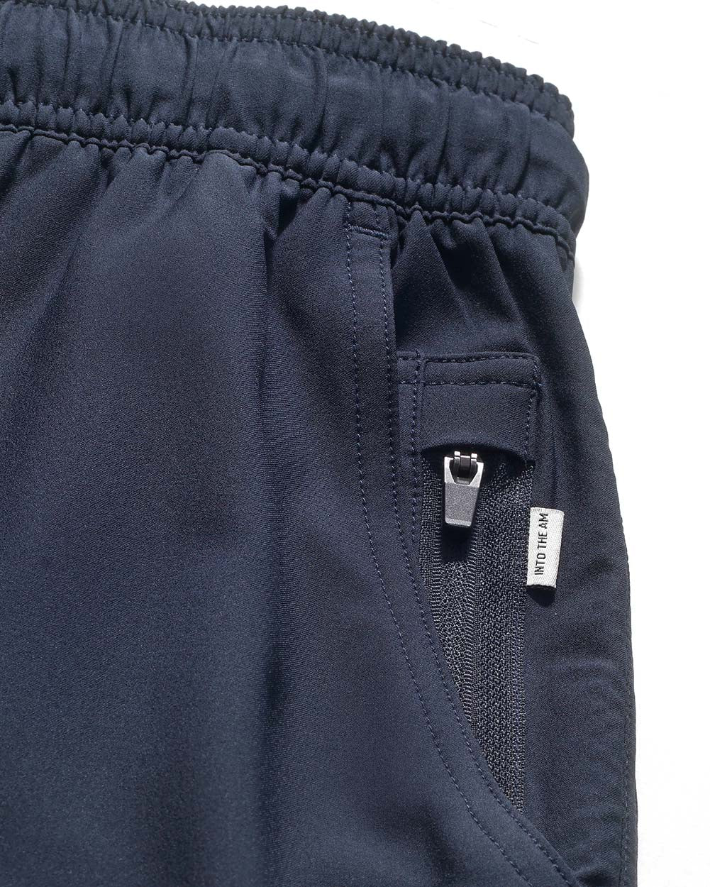 Basic Athletic Shorts-Navy-Detail3