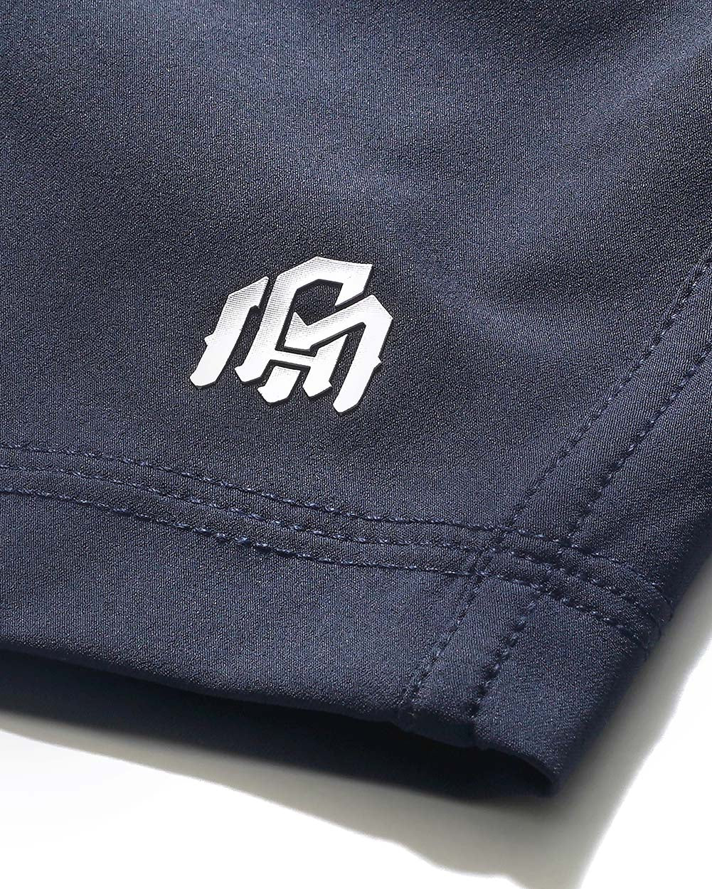 Basic Athletic Shorts-Navy-Detail5