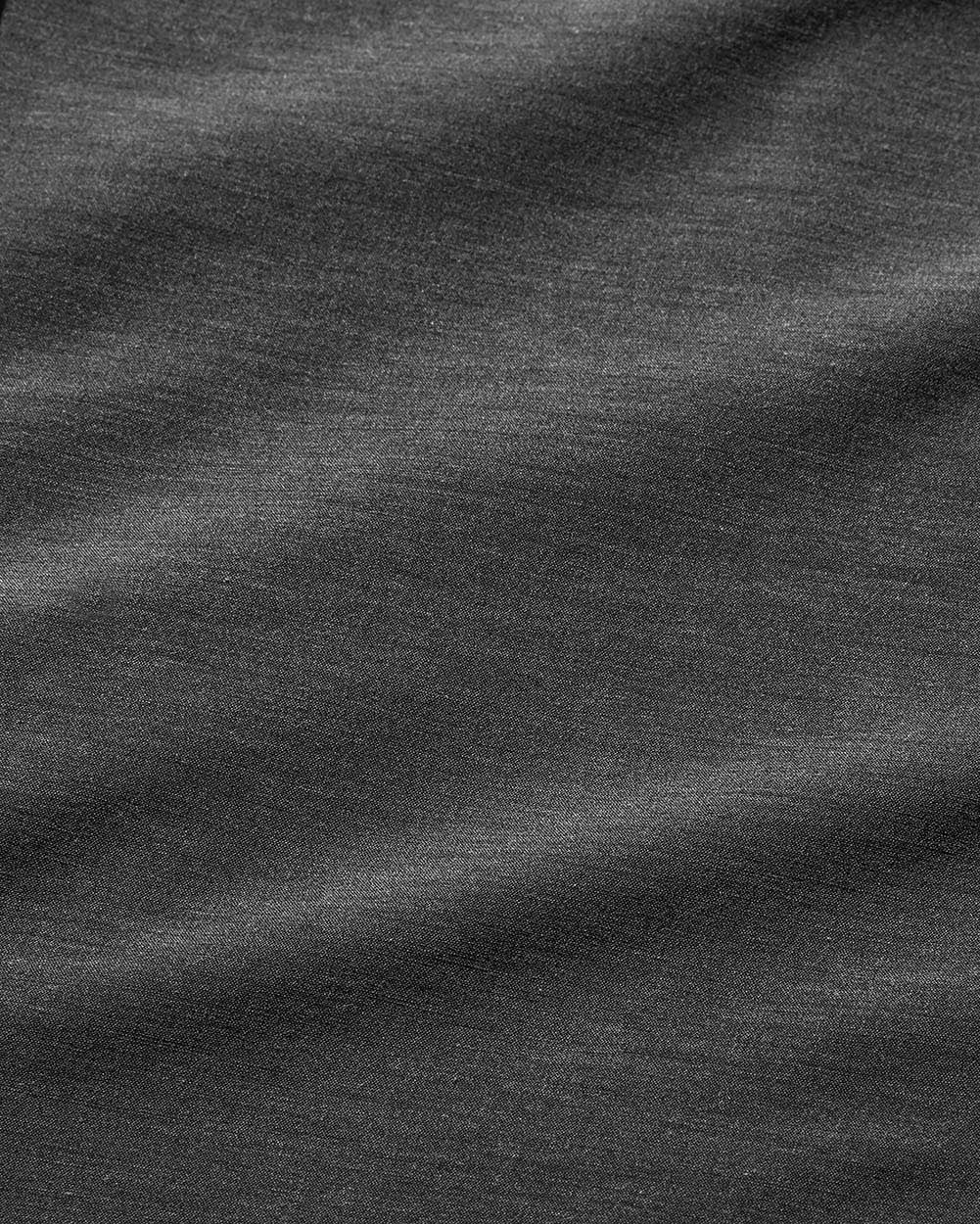 Button Up - Non-Branded-Black Heather-Regular-Detail--Model---L