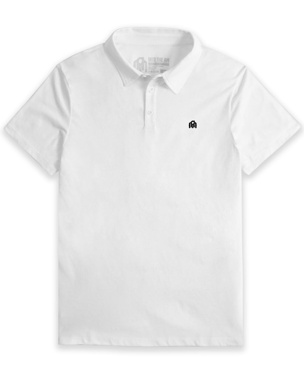 Polo - Branded-White-Mock-Regular