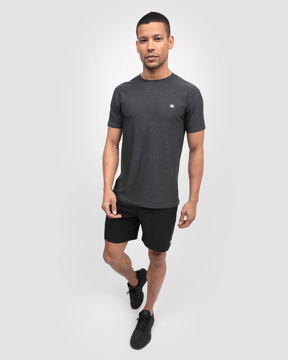 Active Tee - Branded-Charcoal-Full--Tristyn---M-Regular