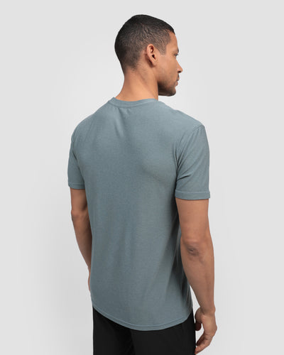 Active Tee-Indigo-Reg-Regular-Back--Model---L