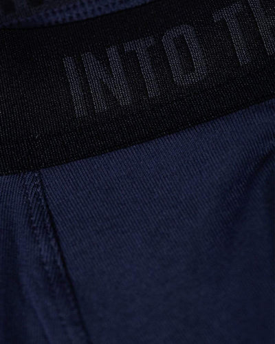 Everyday Boxer Briefs - 5"-Navy-Detail--Model---L
