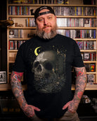 Death's Door Tee-Black-Regular-Lifestyle--Model---L