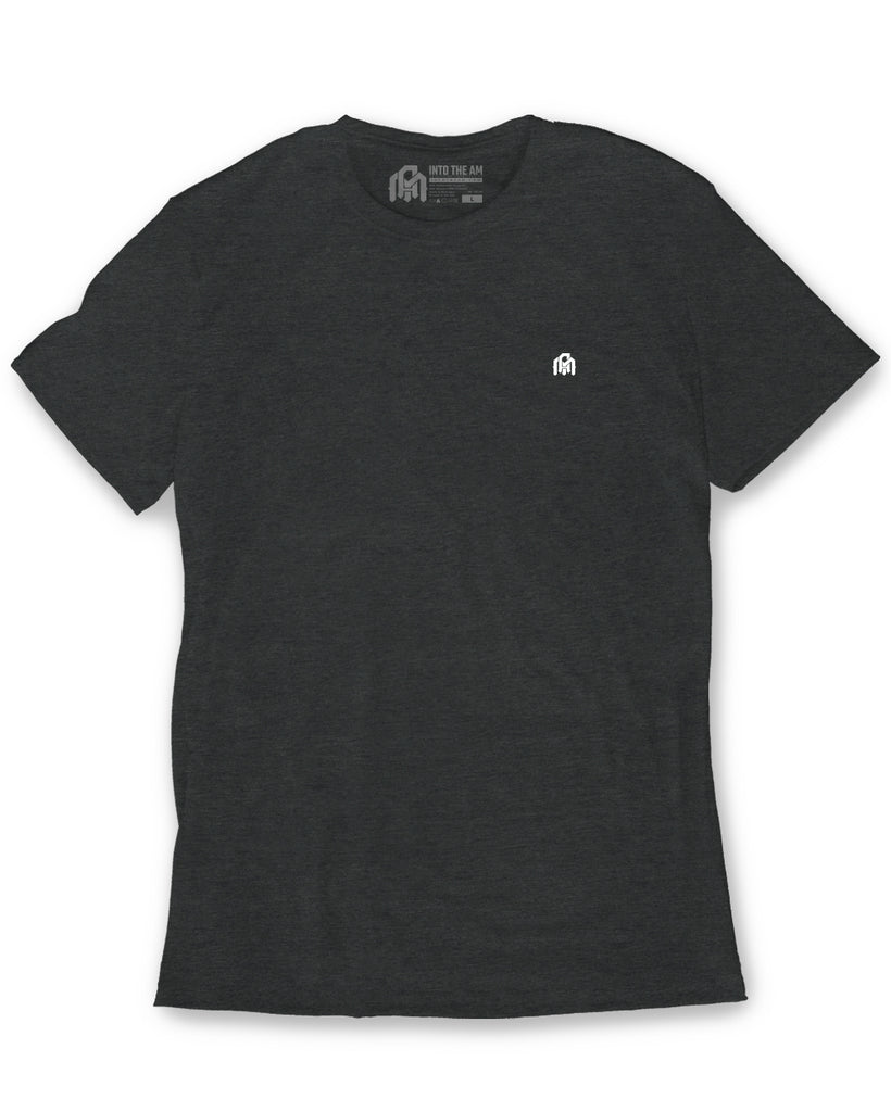 Basic Tee - Branded-Charcoal-Regular-Mock--Model---M