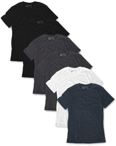 Custom 6 Pack Basic Tee - Non-Branded-Front