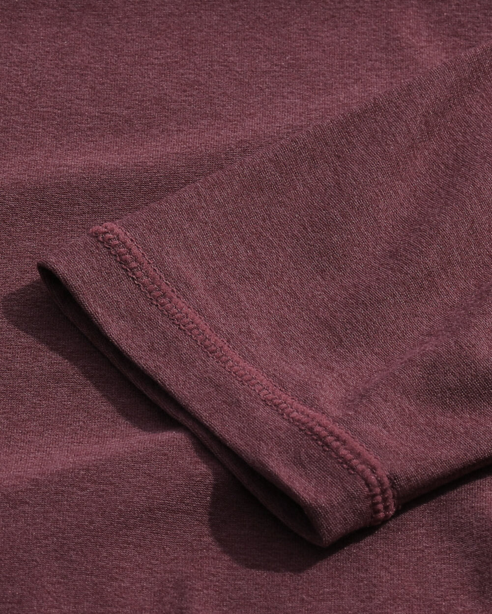 Long Sleeve Active Tee - Branded-Maroon-Regular--Detail--Model---L