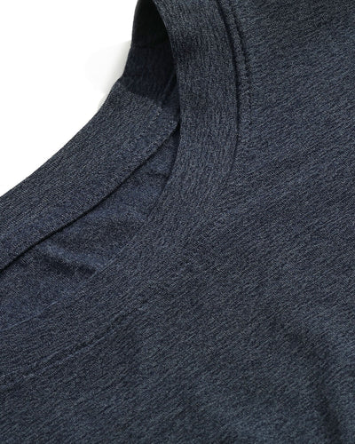Long Sleeve Active Tee - Branded-Navy-Detail1