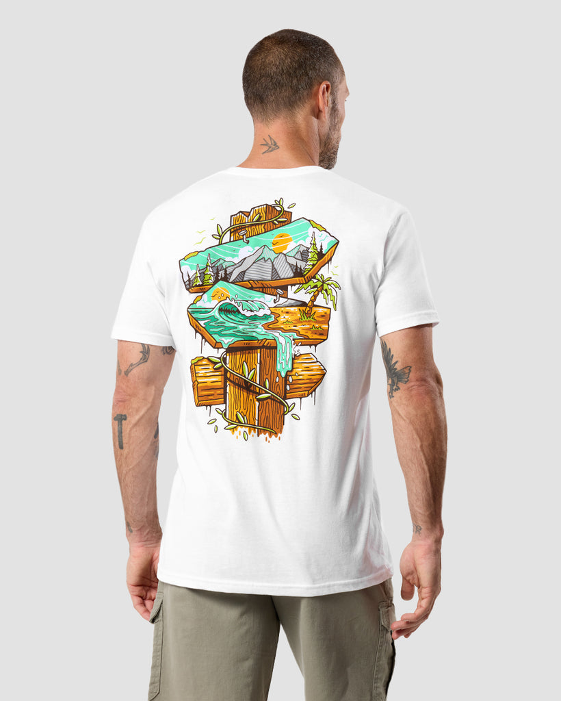 Adventure Awaits Tee-White-Regular-Back--Zac---L