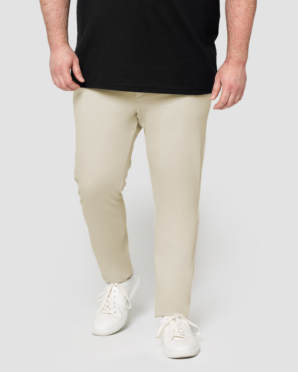All Day Pants-Beige-30"-Plus-Front--Ross---40
