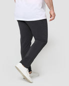 All Day Pants - Straight Fit-Charcoal-33"-Plus-Back--Model---40