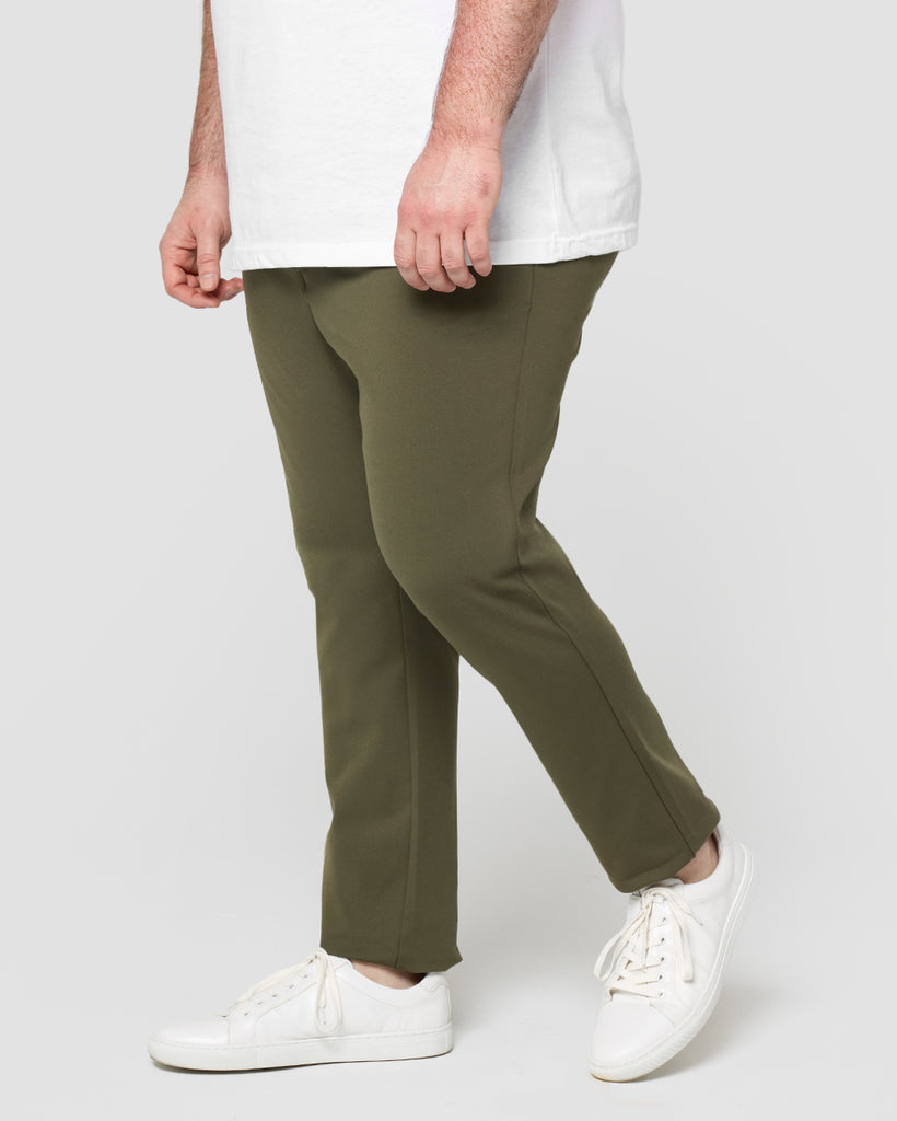 All Day Pants-Dark Olive-Reg-Plus-Side--Ross---40