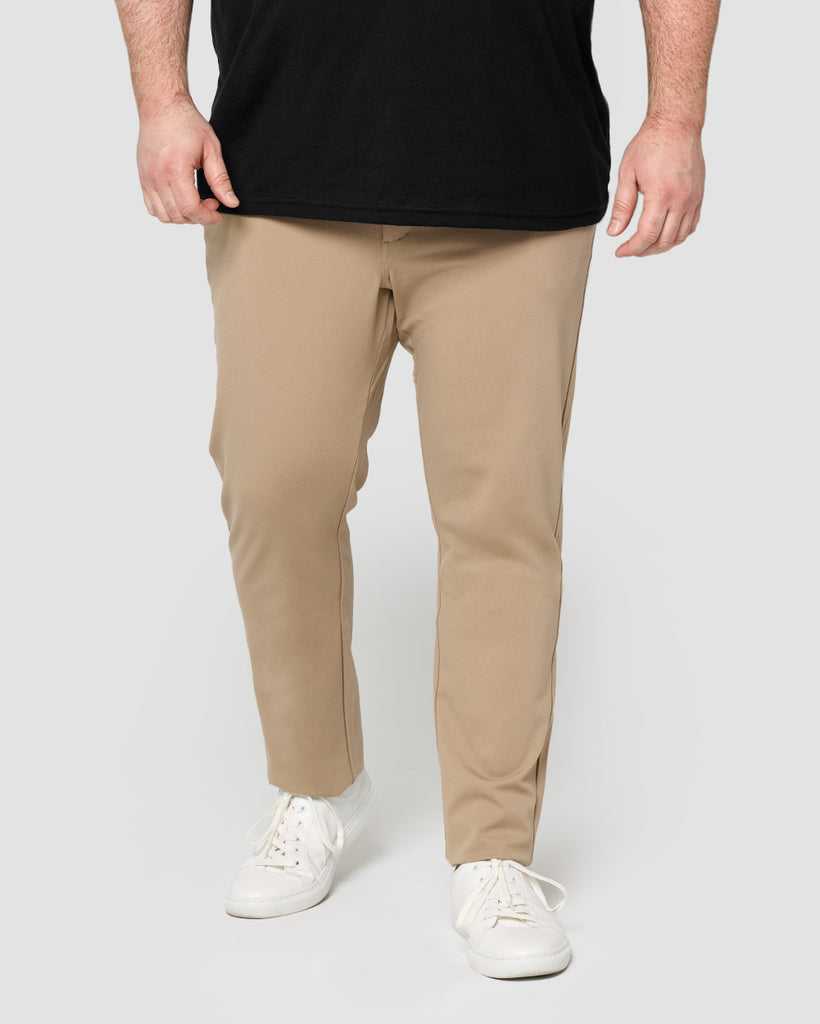 All Day Pants - Regular-Khaki-Front-Ross---36