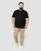 All Day Pants - Straight Fit-Khaki-30"-Plus-Full--Model---40